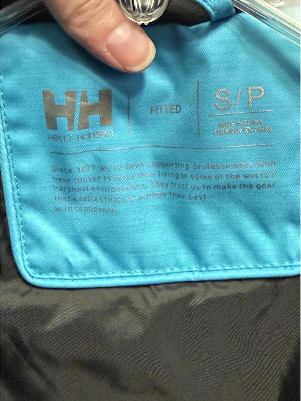 Helly Hansen Helly Tech Ski Jacket Aqua Blue Fitted Women's Small - Picture 3 of 9